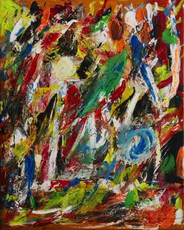Listening for Tarzan, acrylic on canvas, 20"x16" Listening for Tarzan, acrylic on canvas, 20"x16"