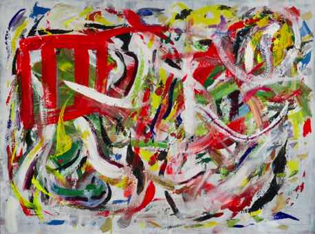 Searching for the Exit, acrylic on canvas, 30"x40" Searching for the Exit, acrylic on canvas, 30"x40"