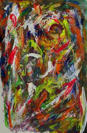Troubled Waters, acrylic on paper, 18"x12" Troubled Waters, acrylic on paper, 18"x12"