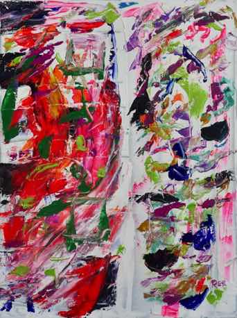 Let's Leave Logic out of It, acrylic on canvas, 24"x18" Let's Leave Logic out of It, acrylic on canvas, 24"x18"