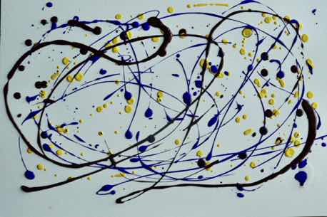 First Thought, acrylic on paper, 12"x18" First Thought, acrylic on paper, 12"x18"