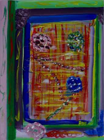 Shook, acrylic on linen panel, 16"x12" Shook, acrylic on linen panel, 16"x12"