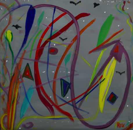 Silver Spring, acrylic on canvas, 30"x30" Silver Spring, acrylic on canvas, 30"x30"