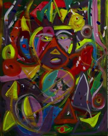 Lost at Sea, acrylic on canvas, 30"x24" Lost at Sea, acrylic on canvas, 30"x24"