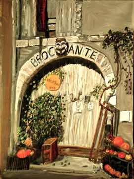 Brocante, oil on canvas panel, 24"x18" Brocante, oil on canvas panel, 24"x18"