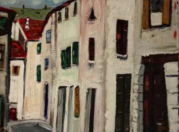 Walls and Shutters, acrylic on canvas, 12"x16" Walls and Shutters, acrylic on canvas, 12"x16"