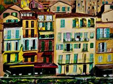 Villefranche Encore, acrylic on canvas, 30"x40" Villefranche Encore, acrylic on canvas, 30"x40"