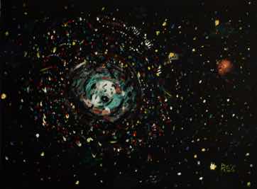 Soul Departure, acrylic on canvas, 18"x24" Soul Departure, acrylic on canvas, 18"x24"