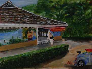Tuesday in Tahiti, acrylic on canvas, 18"x24" Tuesday in Tahiti, acrylic on canvas, 18"x24"