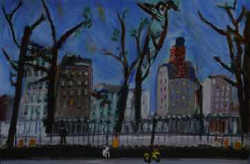 NEW YORK NAIVE, 12"X18" NEW YORK NAIVE, 12"X18"