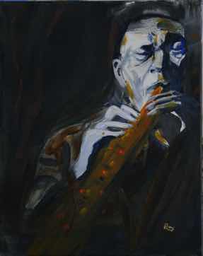 Almost There, acrylic on canvas, 16"x20" Almost There, acrylic on canvas, 16"x20"