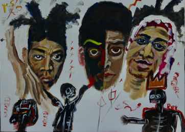 Spirits of Expressionism, acrylic on canvas, 18"x24" Spirits of Expressionism, acrylic on canvas, 18"x24"