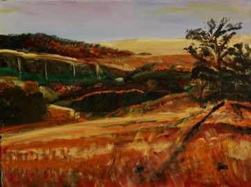 California Wine Country, acrylic on canvas, 18"x24" California Wine Country, acrylic on canvas, 18"x24"