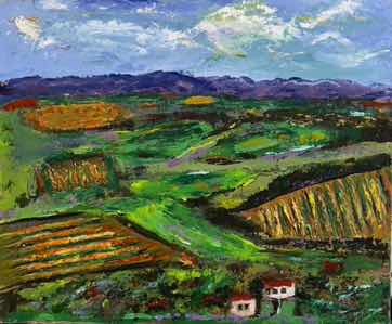 Tuscany, acrylic on canvas, 20"x24" Tuscany, acrylic on canvas, 20"x24"