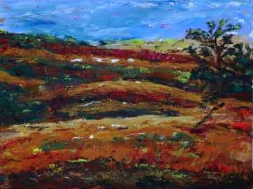 California Countryside, acrylic on canvas, 18"x24" California Countryside, acrylic on canvas, 18"x24"