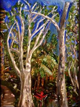 Hamilton Island Stroll, oil on canvas, 16"x12" Hamilton Island Stroll, oil on canvas, 16"x12"
