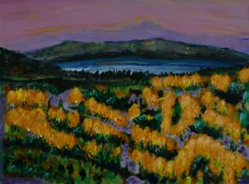 Rocky Mountain Sky, acrylic on canvas, 18"x24" Rocky Mountain Sky, acrylic on canvas, 18"x24"