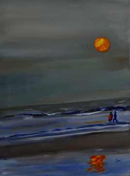 When the Sun begins to Melt acrylic on canvas,, 24"x18" When the Sun begins to Melt acrylic on canvas,, 24"x18"