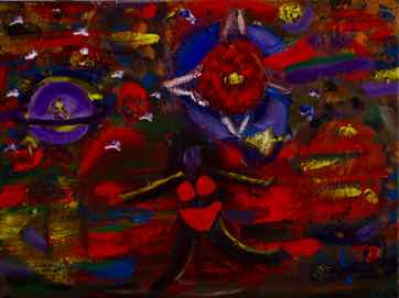 Dancing on a Starlit Night, acrylic on canvas, 11"x14" Dancing on a Starlit Night, acrylic on canvas, 11"x14"