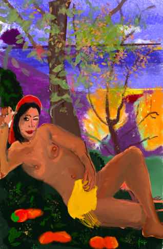 Thinking of Gauguin