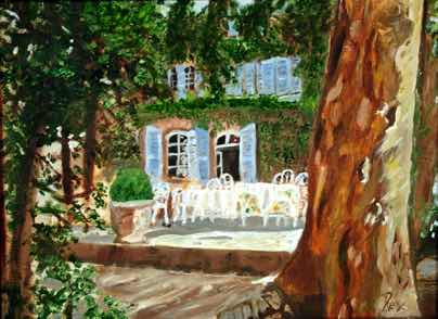 Chateau de Varenne, oil on linen, 12"x16" Chateau de Varenne, oil on linen, 12"x16"