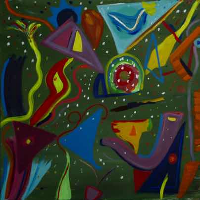 Heyday, acrylic on canvas, 30"x30" Heyday, acrylic on canvas, 30"x30"