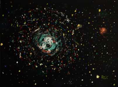 Soul Departure, acrylic on canvas, 18"x24" Soul Departure, acrylic on canvas, 18"x24"