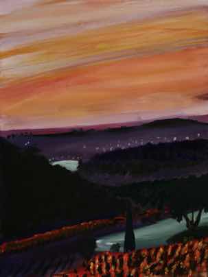 Twilight Forest, acrylic on canvas, 24"x18" Twilight Forest, acrylic on canvas, 24"x18"