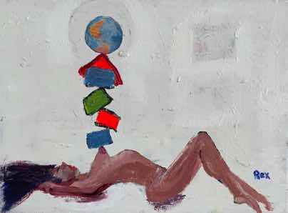 It's About Balance, acrylic on canvas, 12"x16" It's About Balance, acrylic on canvas, 12"x16"