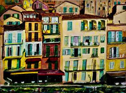 Villefranche Encore, acrylic on canvas, 30"x40" Villefranche Encore, acrylic on canvas, 30"x40"